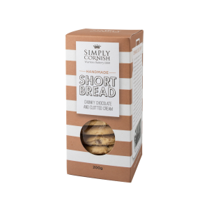 Simply Cornish Chunky Chocolate & Clotted Cream Shortbread